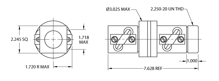 5700698 - BALLNUT,1.500X1.000,PL,RH, Obsolete. | Thomson