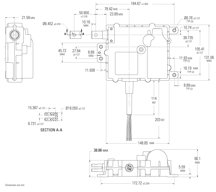 dimensions